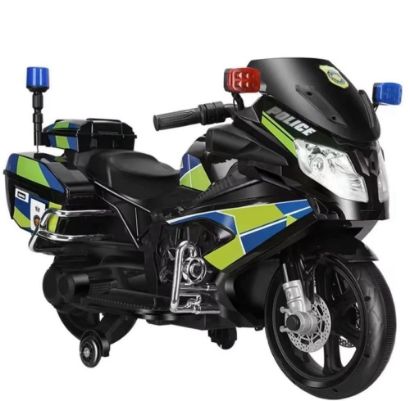 صورة دباب اطفال كهربائي كبير الحجم ️ دراجة نارية كهربائية للأطفال 12V –